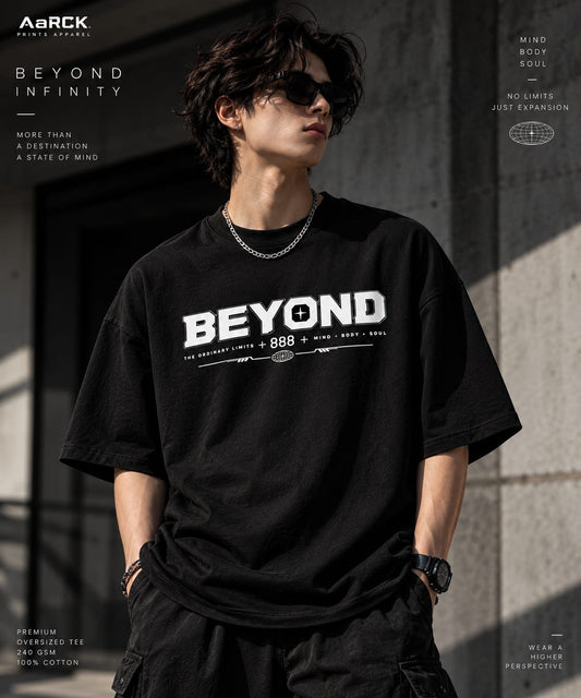 BEYOND INFINITY - Oversized Graphic T-shirt