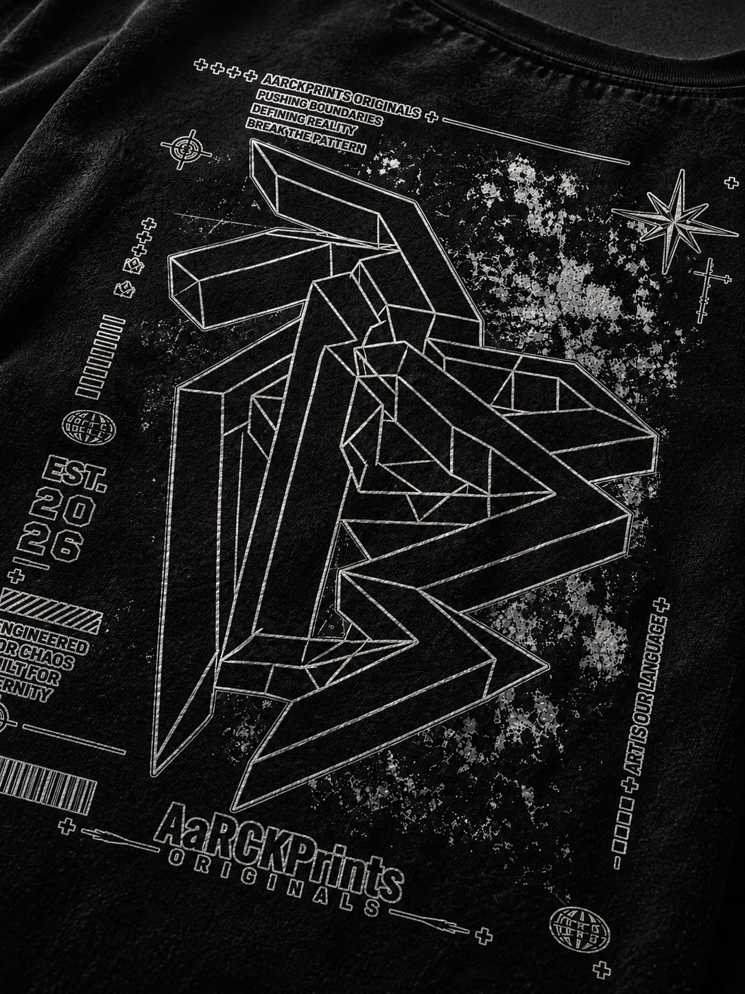 AaRCKPrint Originals - DISCIPLINED CHAOS